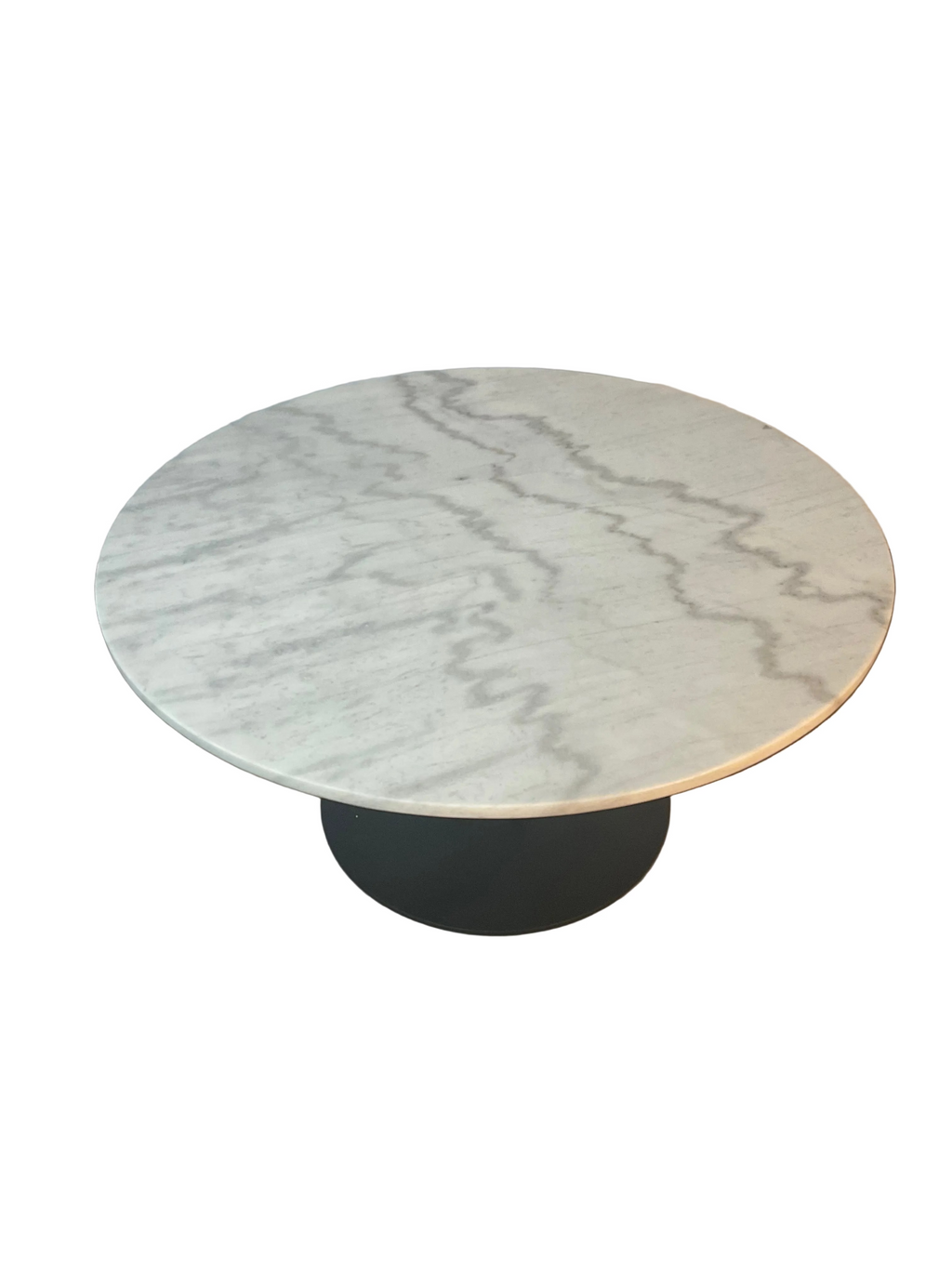 Round Marble Pedestal Coffee Table