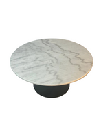 Round Marble Pedestal Coffee Table