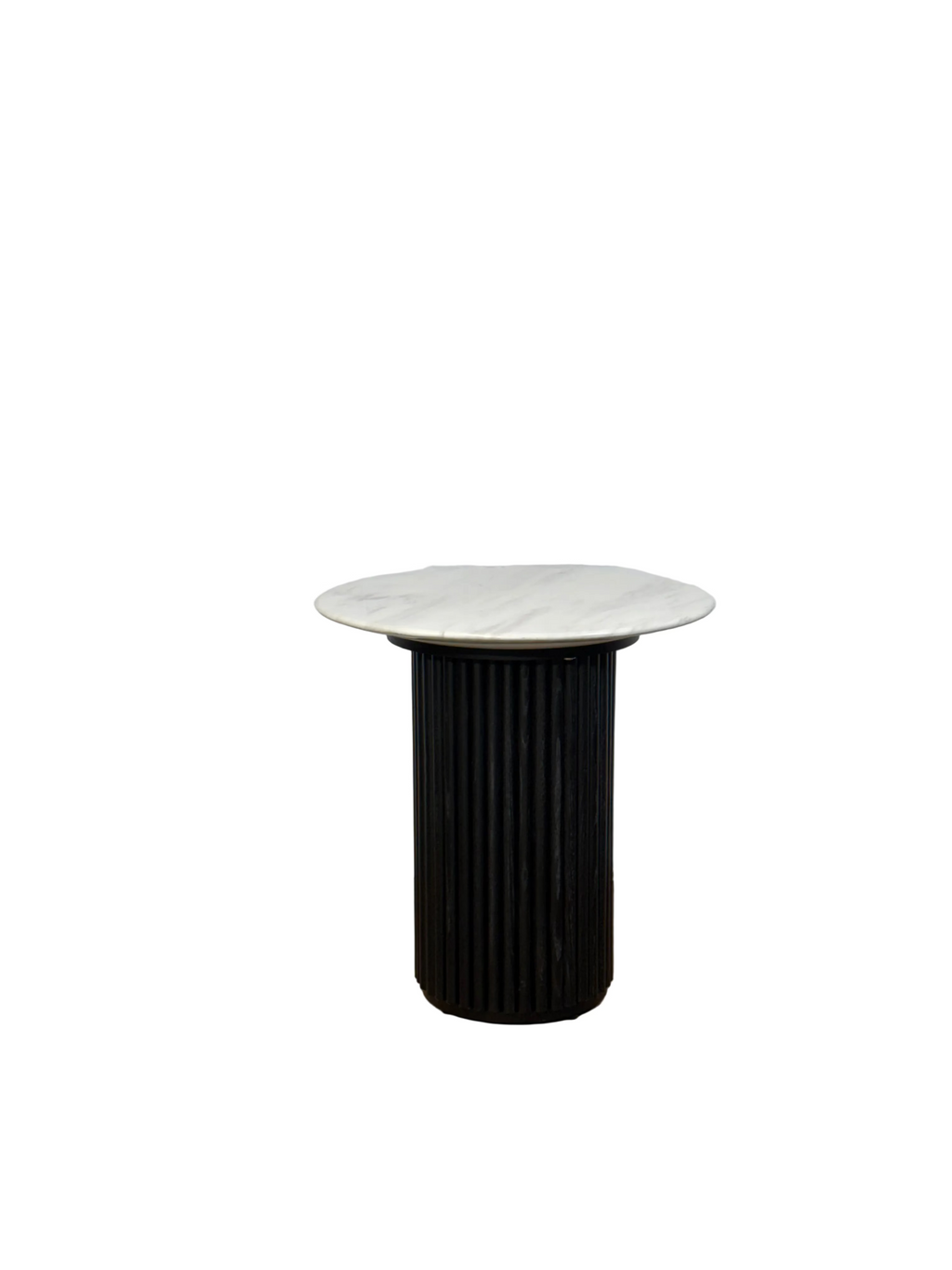 Flute Round Side Table by Nick Scali