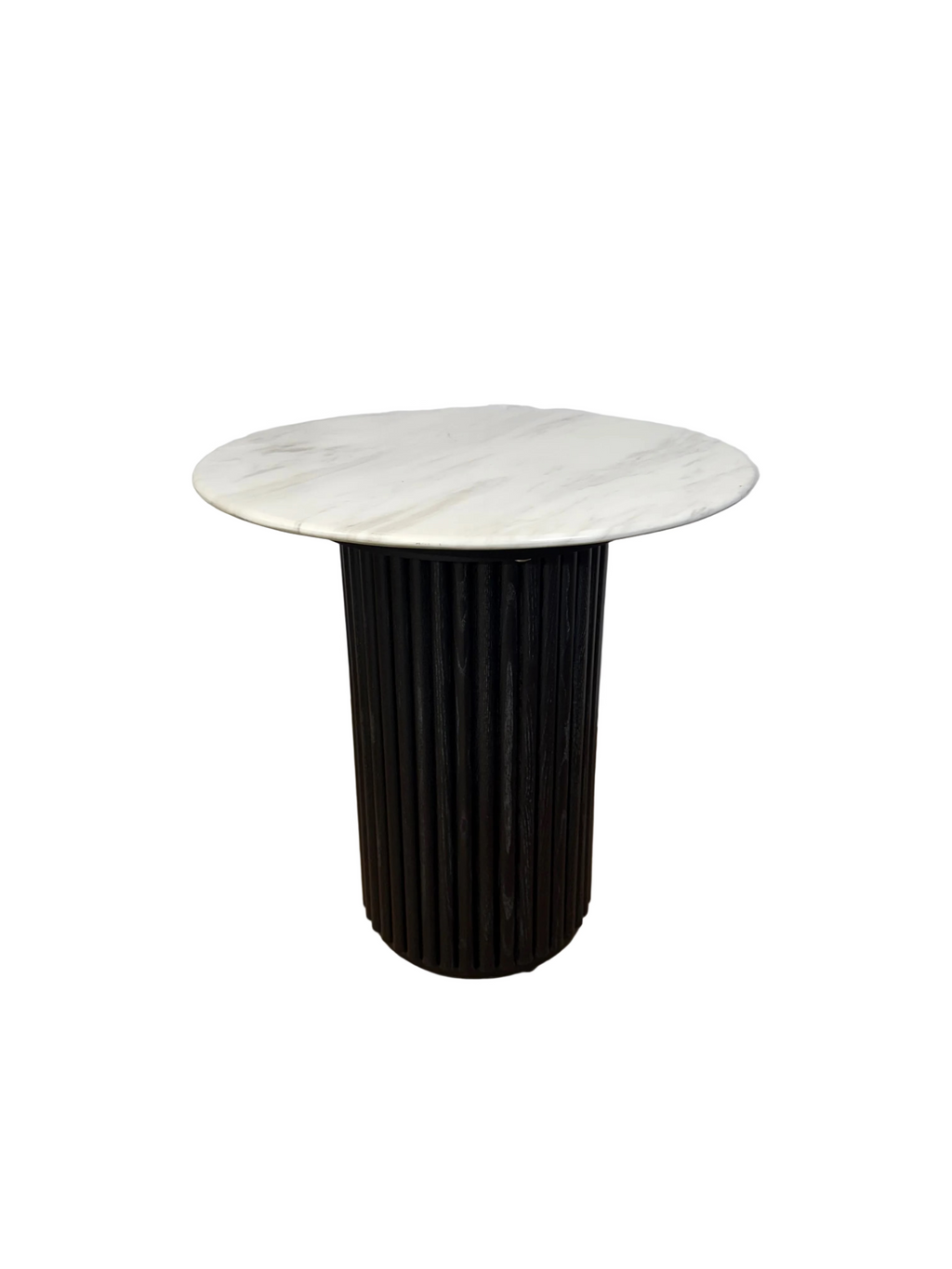 Flute Round Side Table by Nick Scali