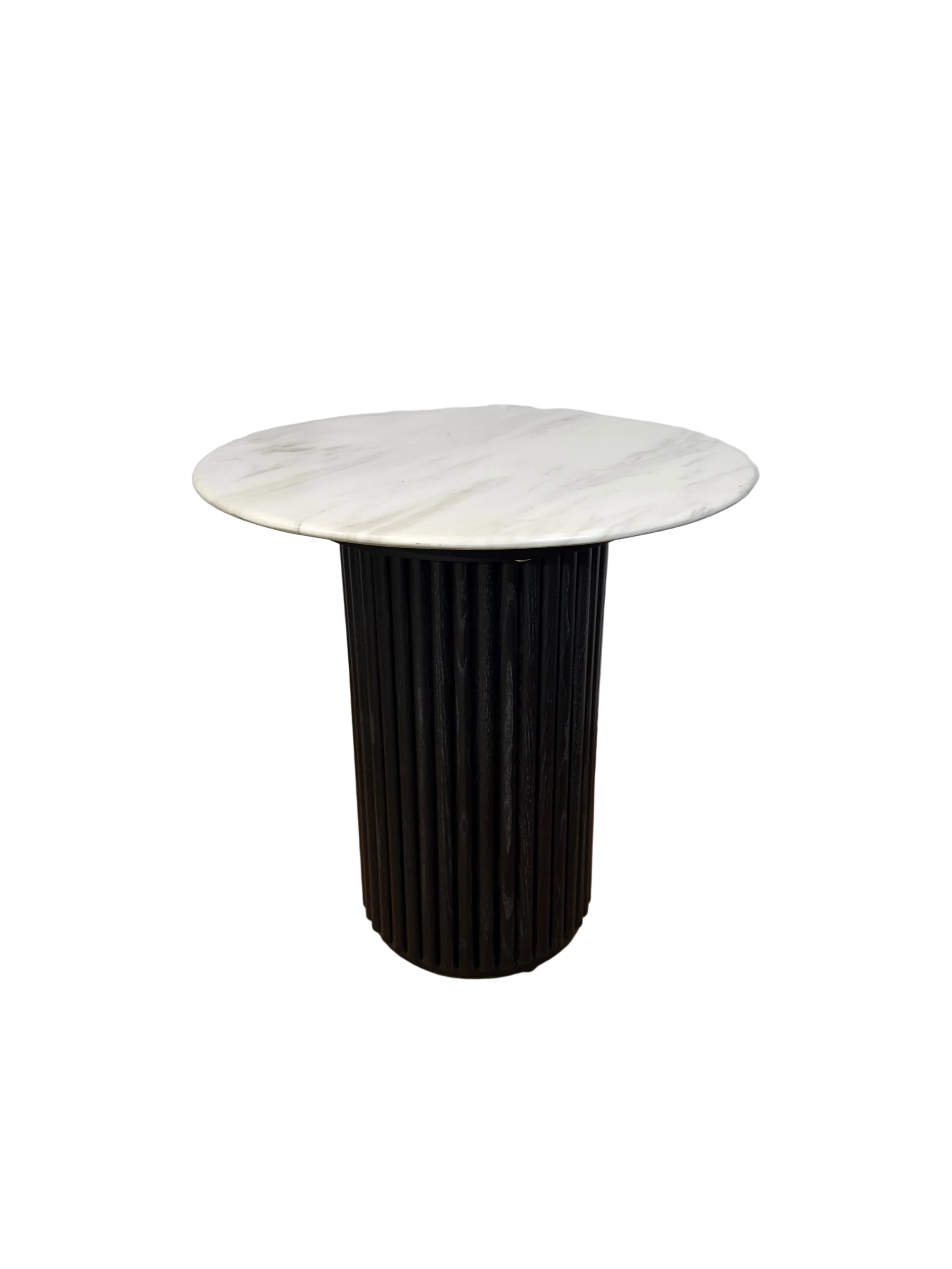 Flute Round Side Table by Nick Scali