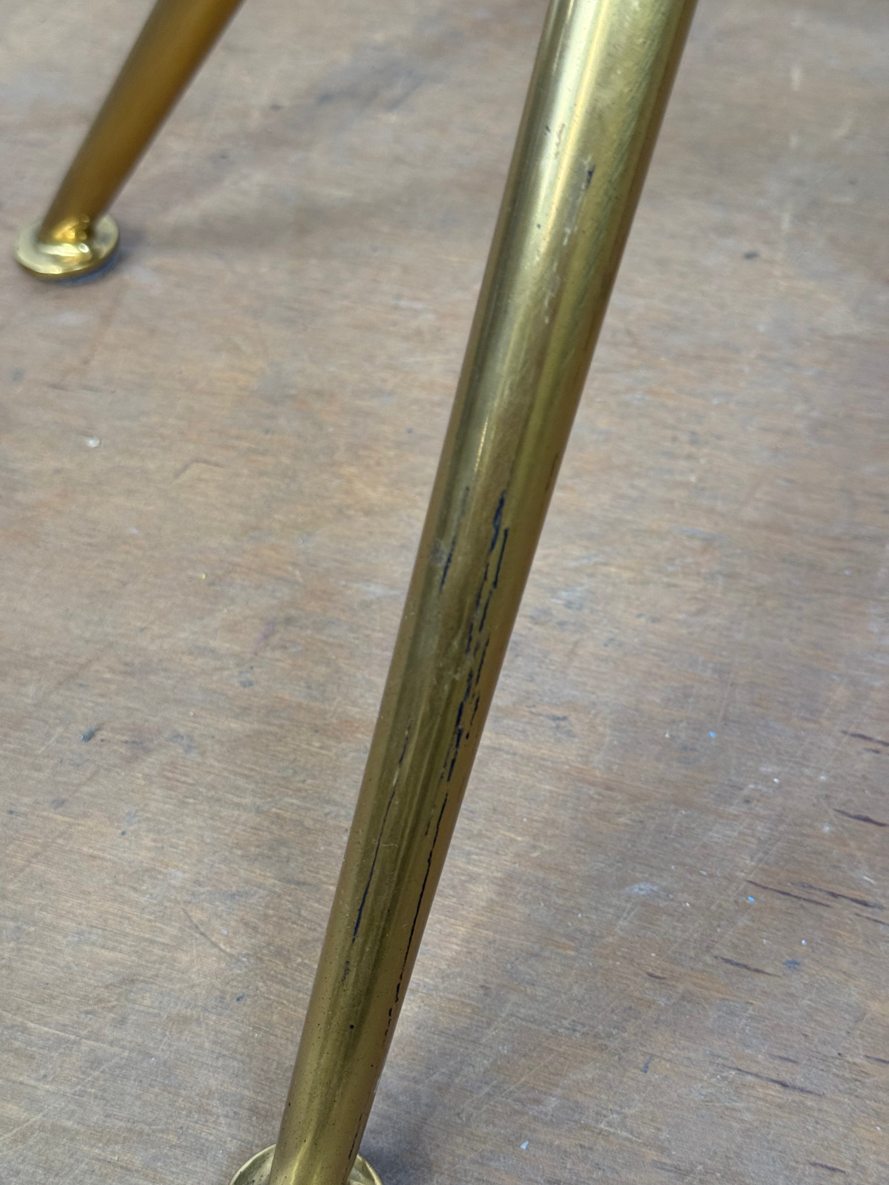 Modern Starburst Tripod Side Table