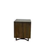Lima Bedside - Grey Dust Teak