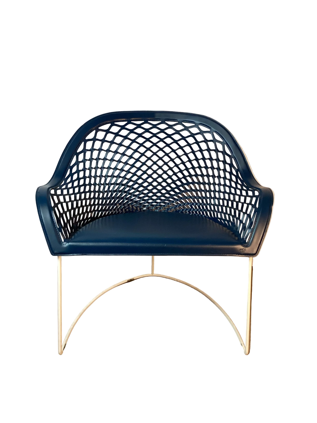Midj Guapa AP Lounge Armchair C2BC in Ocean Blue