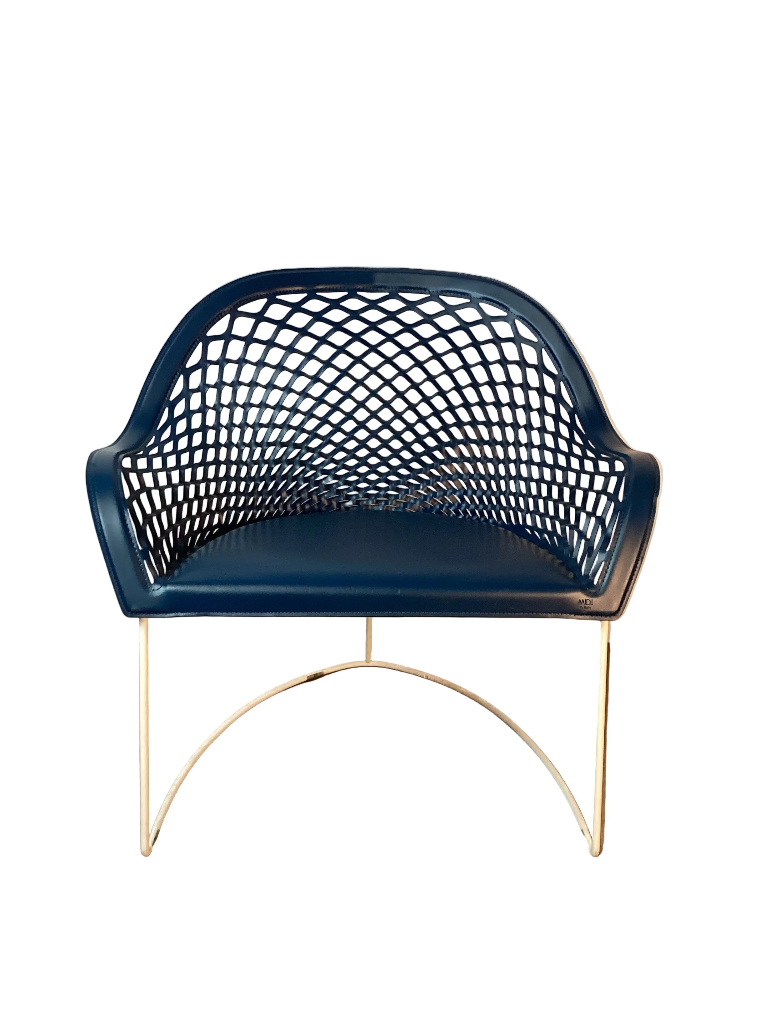 Midj Guapa AP Lounge Armchair C2BC in Ocean Blue