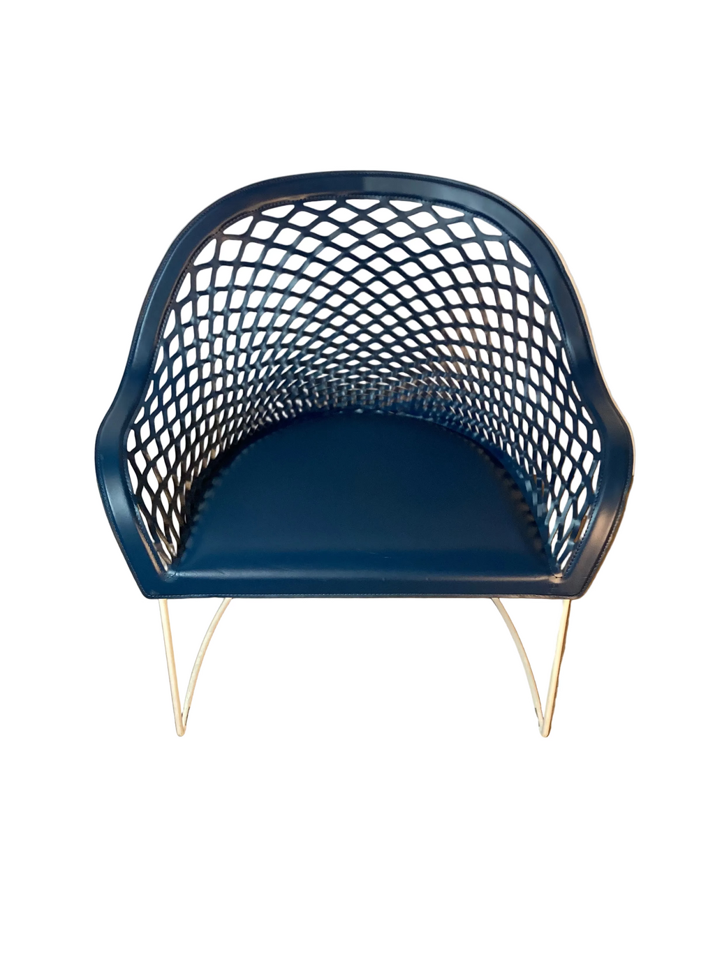 Midj Guapa AP Lounge Armchair C2BC in Ocean Blue