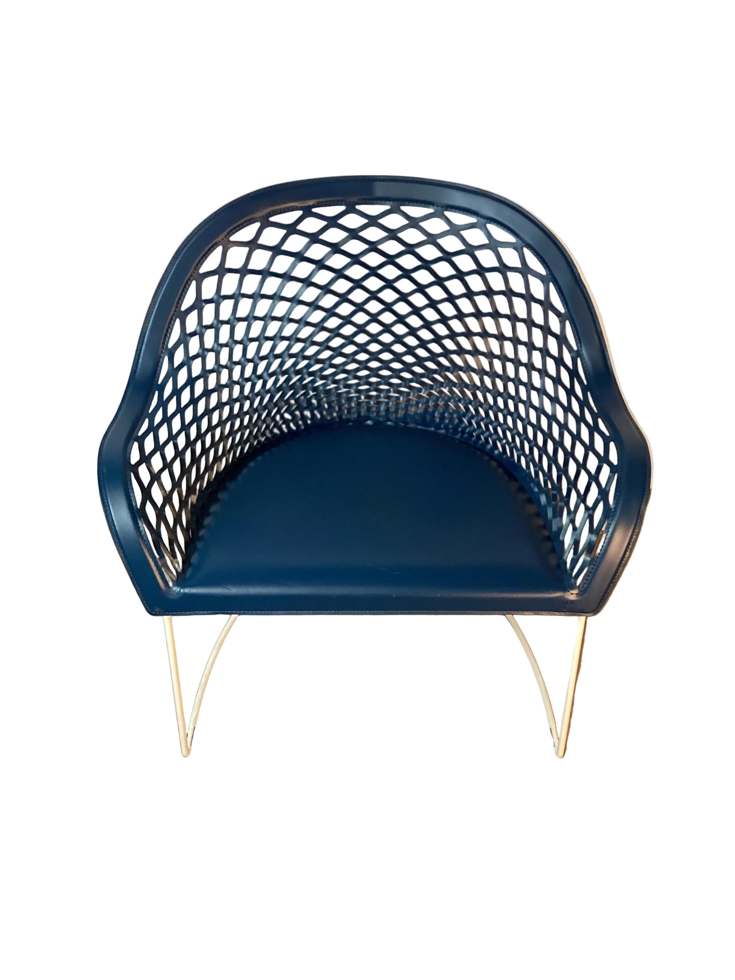 Midj Guapa AP Lounge Armchair C2BC in Ocean Blue