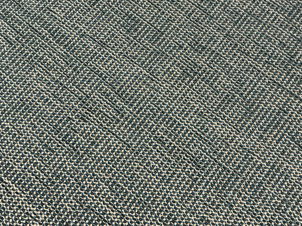 Ottoman Stool - Blue