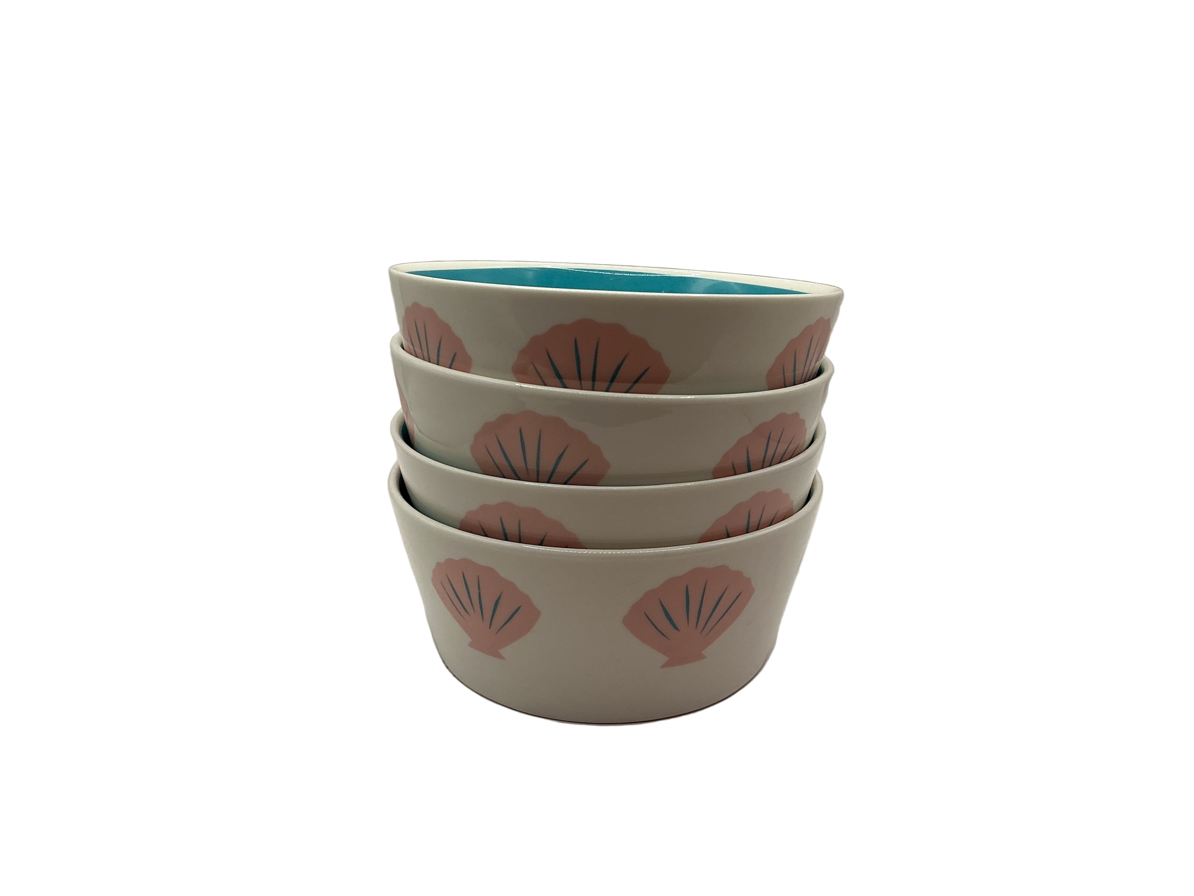 Round House Shell Bowl Set of 4