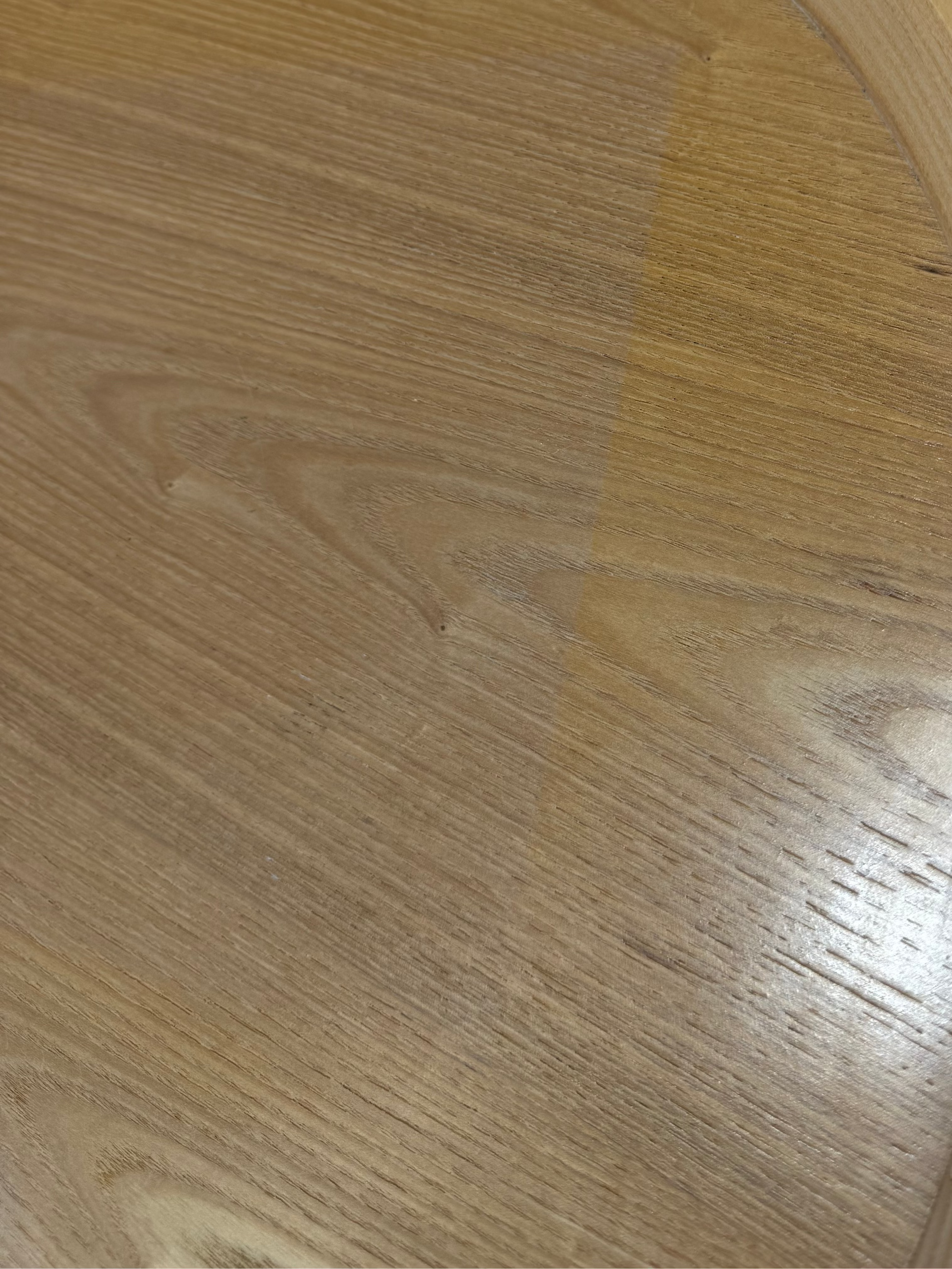 Scandinavian Style Round Tray-Top Side Table