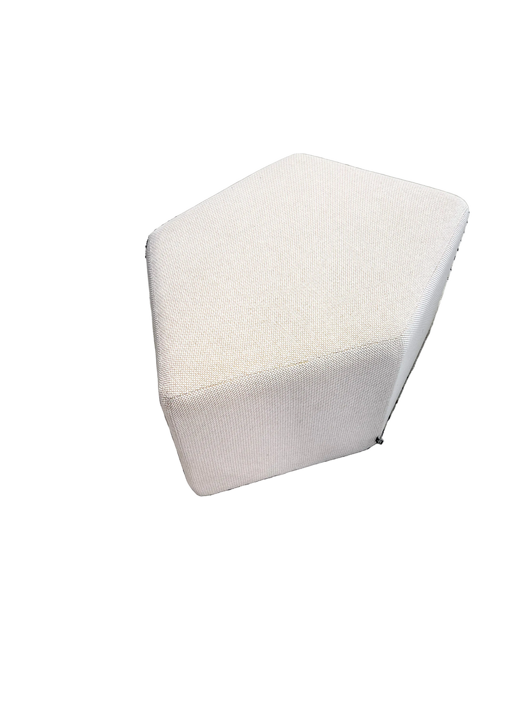 DE Ottoman White - Pentagonal