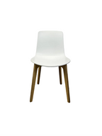 Lottus White Dining Chair by Lievore Alther Mollina