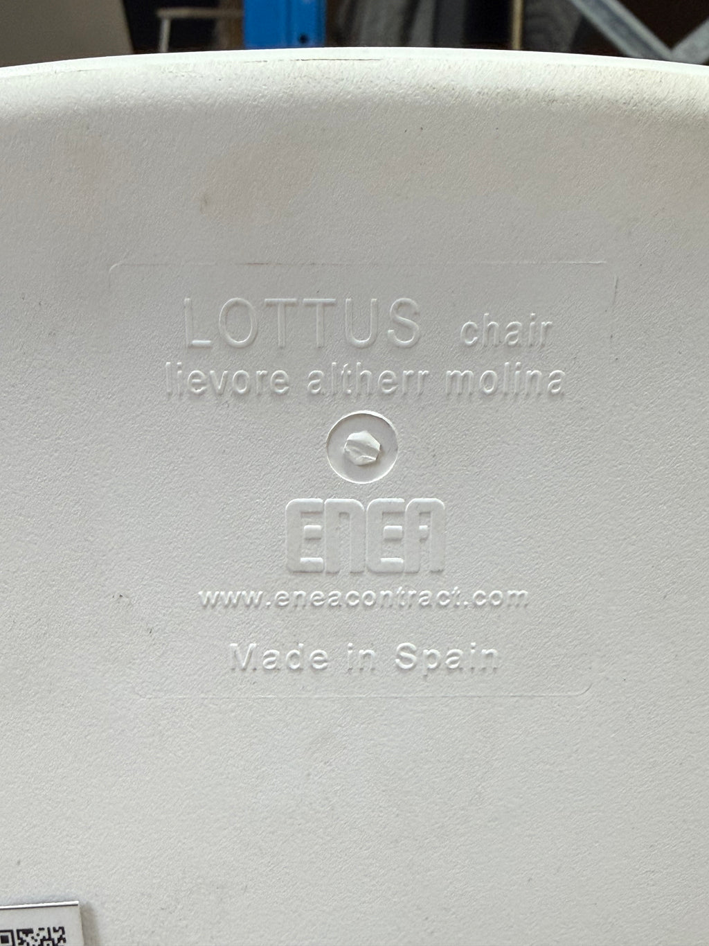 Lottus White Dining Chair by Lievore Alther Mollina