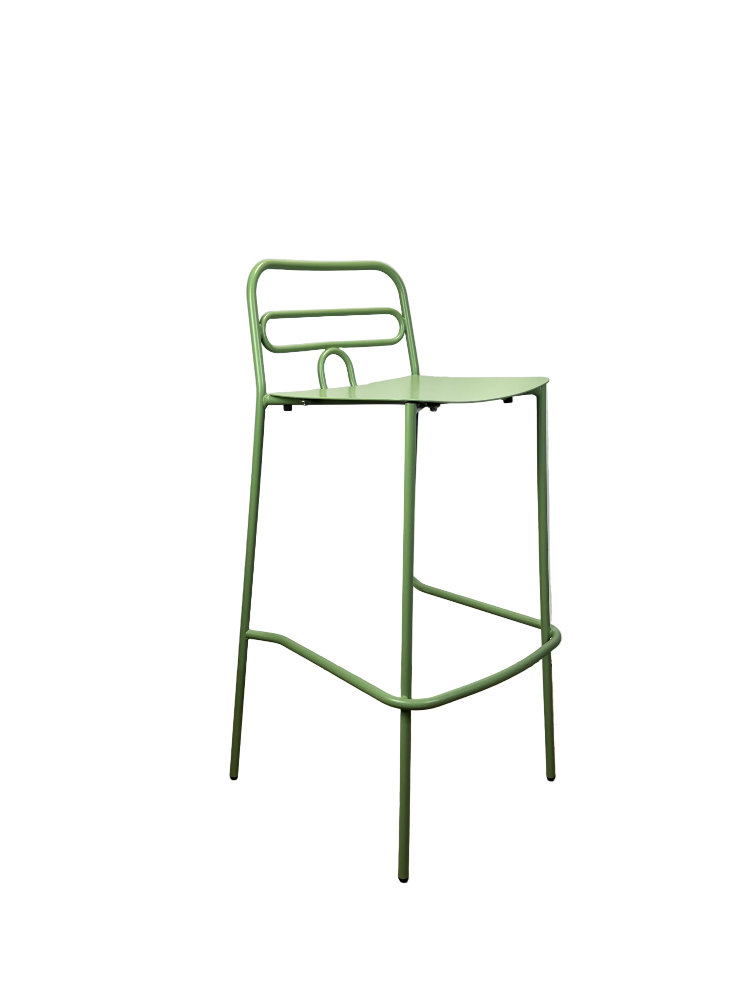 Metal Green Bar Stool