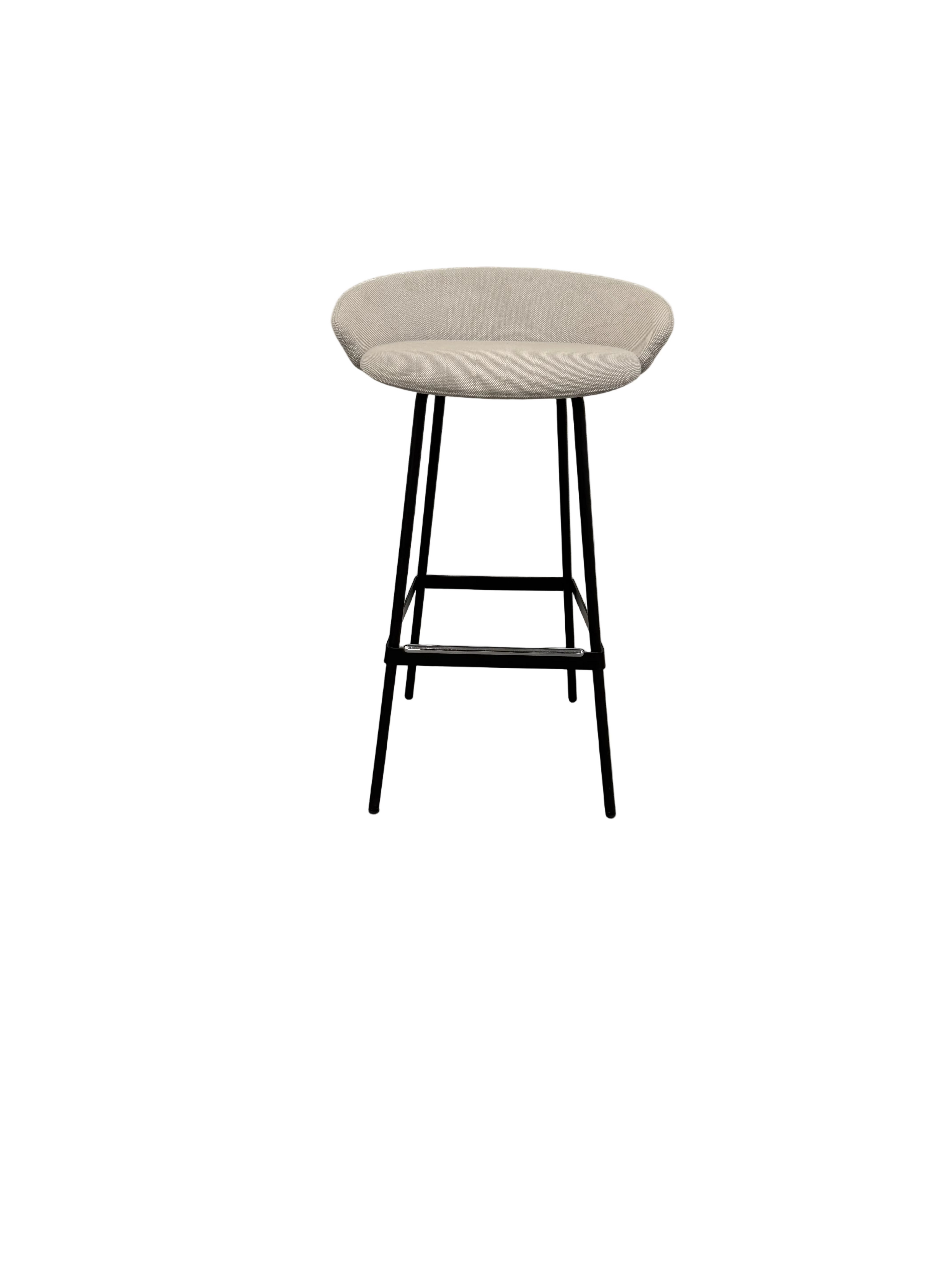 LAB Barstool by Emmegi Grey Tone