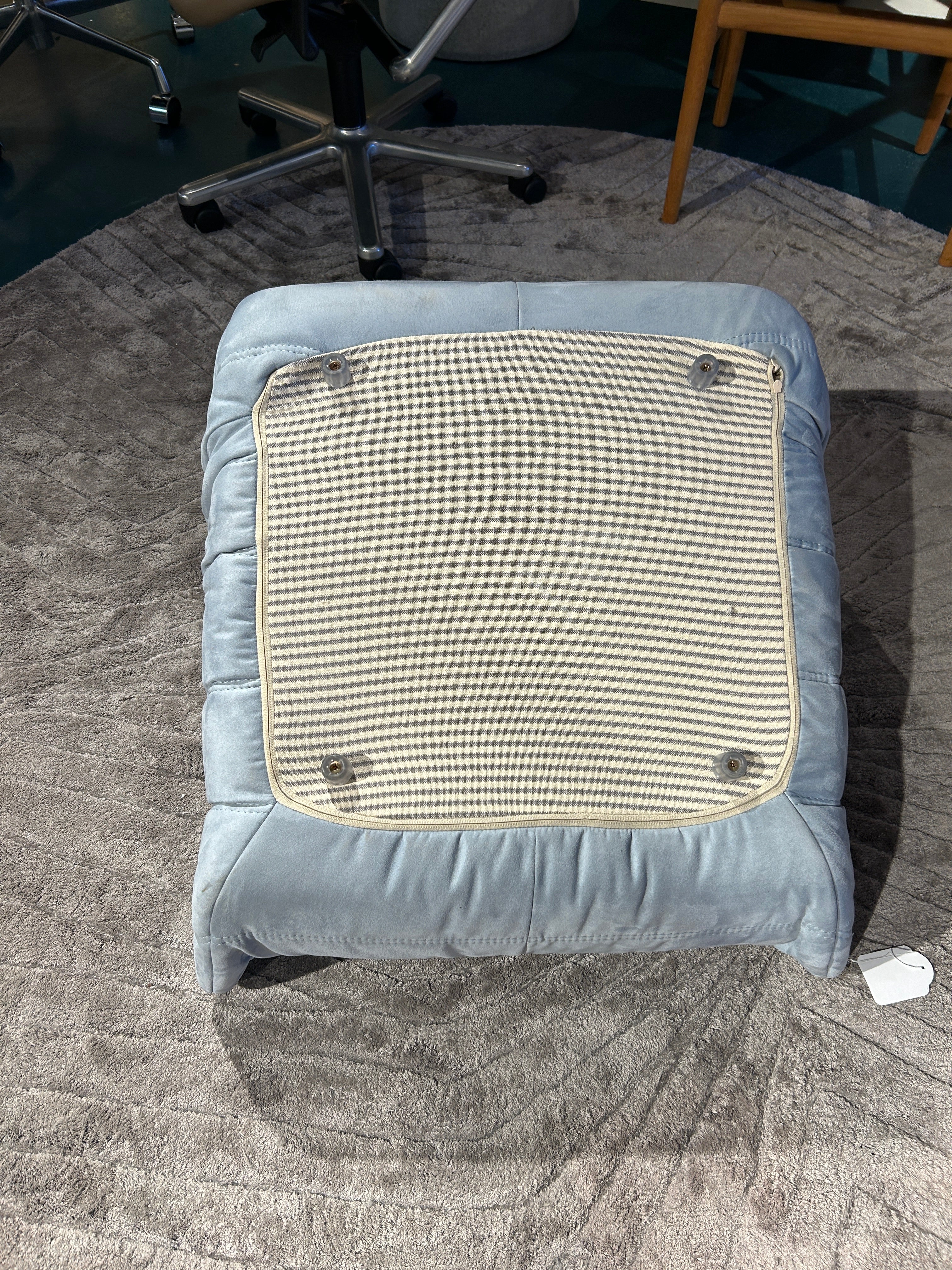 Small Quilted Lounge Chair