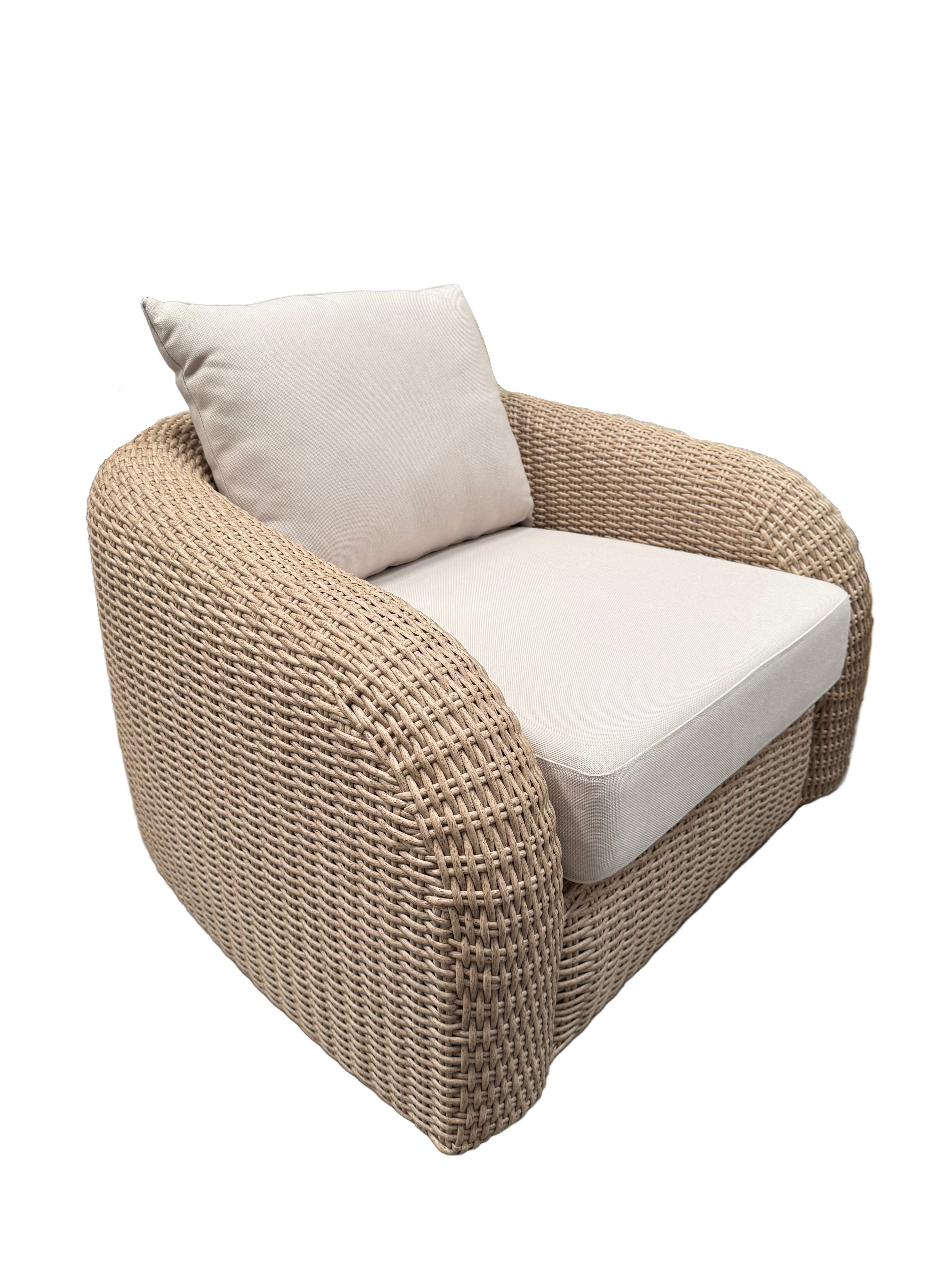 Castlery Swivel Outdoor Armchair