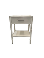 Elegant Faux Bamboo Bedside Table
