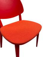 Billiani Red Occassional Dining chair