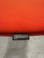 Billiani Red Occassional Dining chair