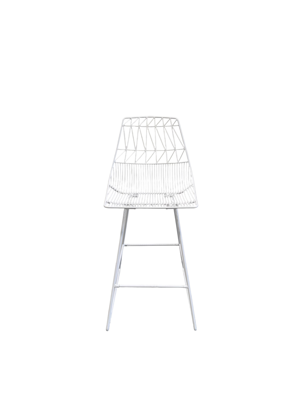 Bend Counter Stool White