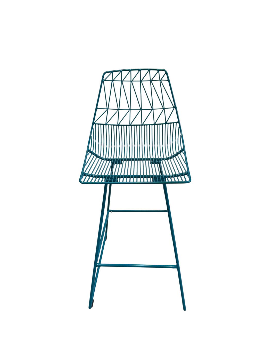 Bend Counter Stool Peacock Blue