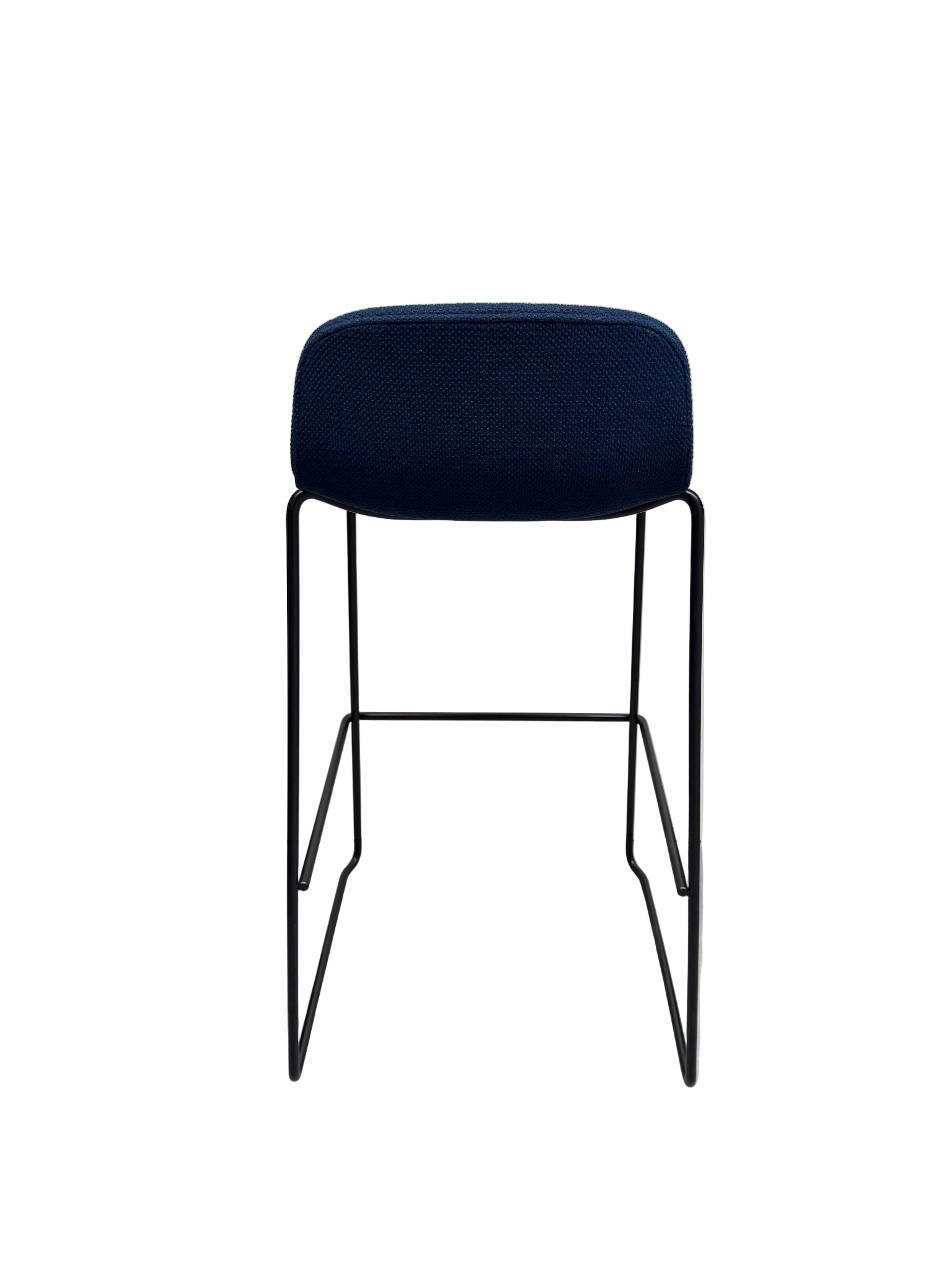 Jac Sled Blue Stool Zenith