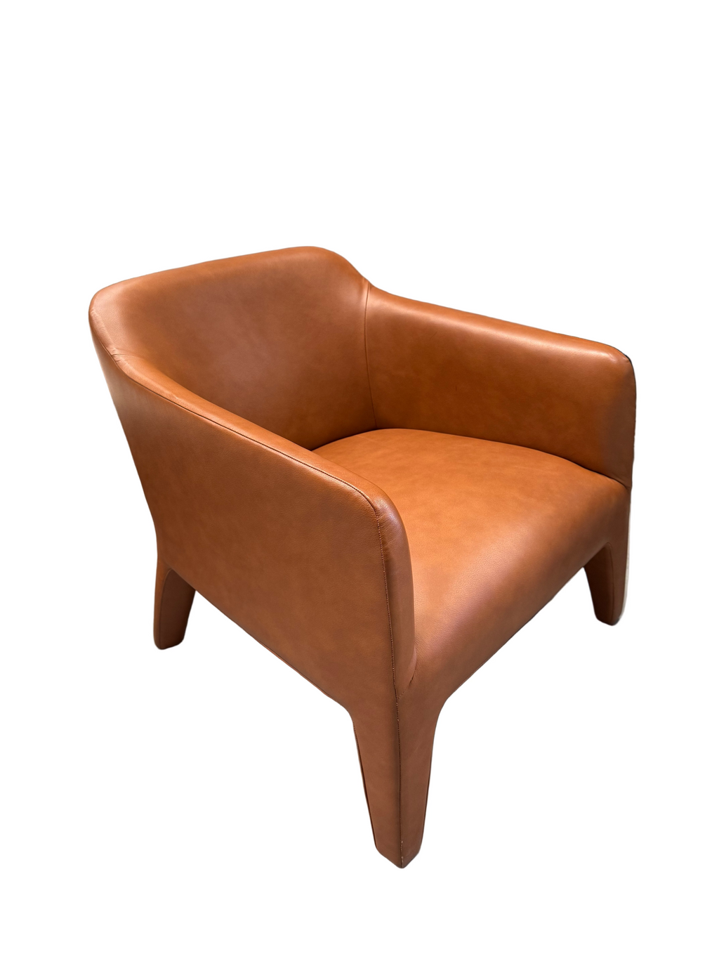 Jardan Kelly Tan Leather Armchair