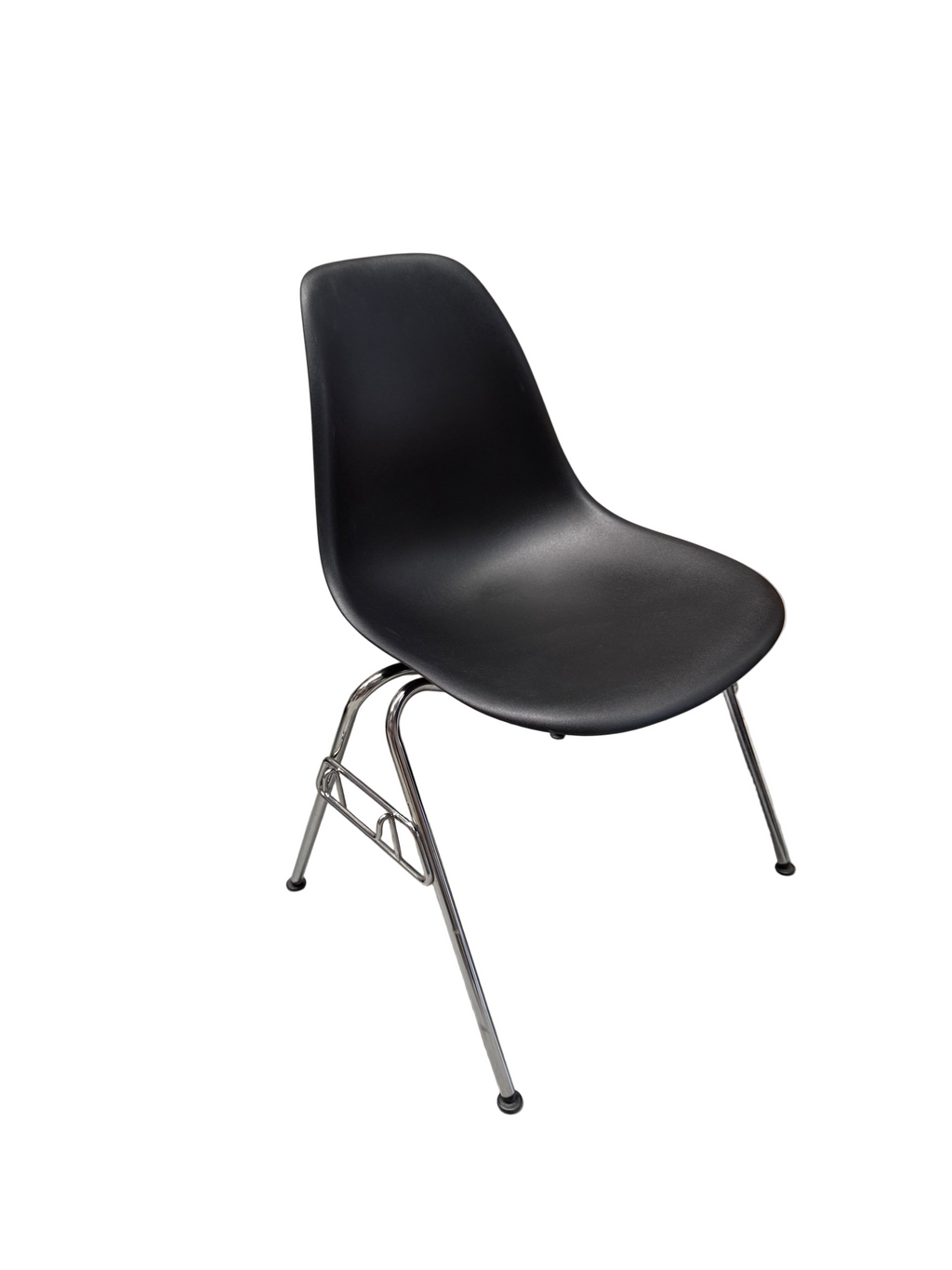 Eames DSS Black Stacking Chair