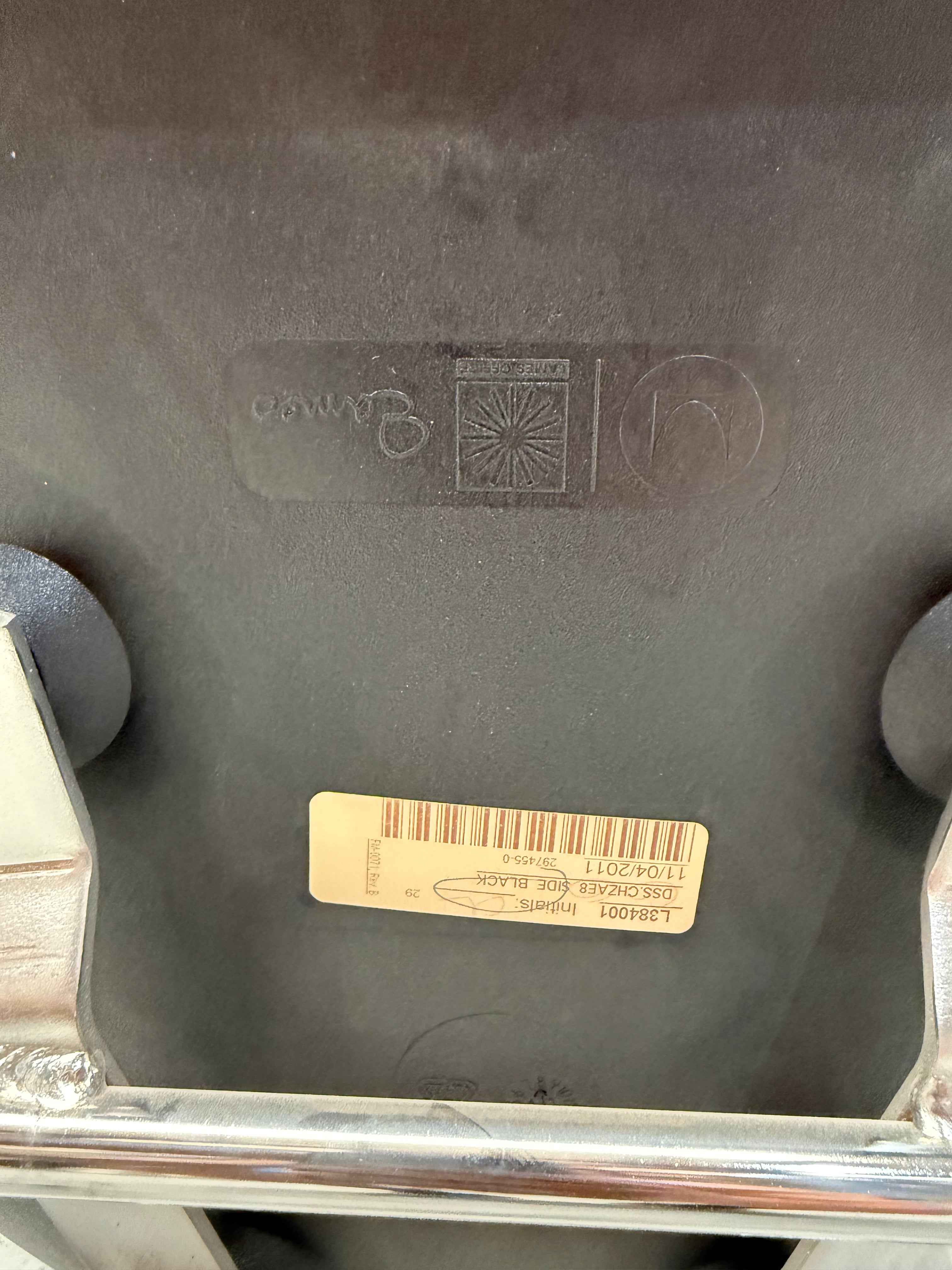 Eames DSS Black Stacking Chair