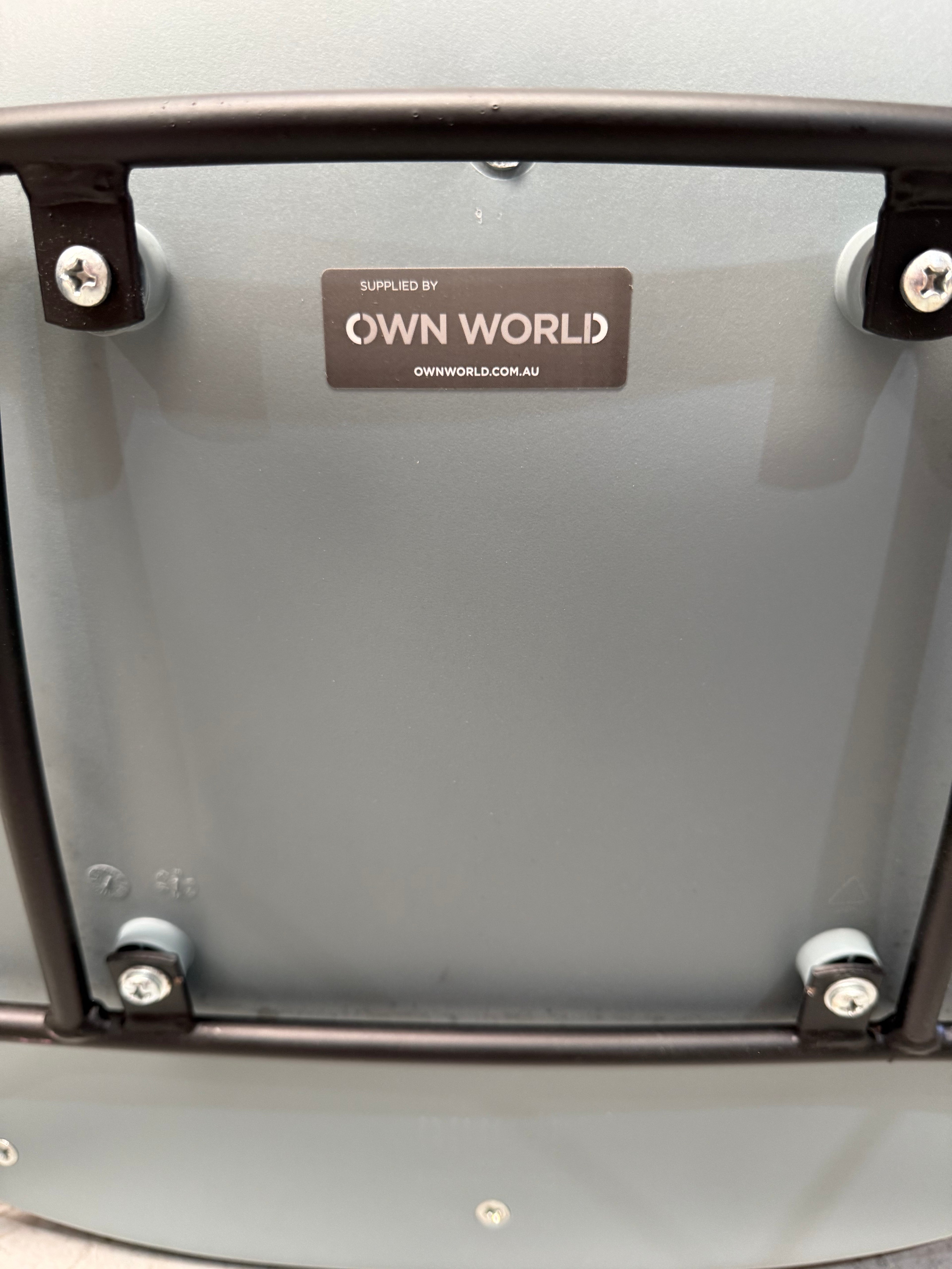 ECF Neo Sled Visitor Chair - Two-Tone Shell with Padded Seat (Supplied by Own World)