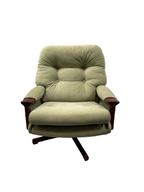 Retro Tessa T1 Armchair Mint Green Cord Upholstery