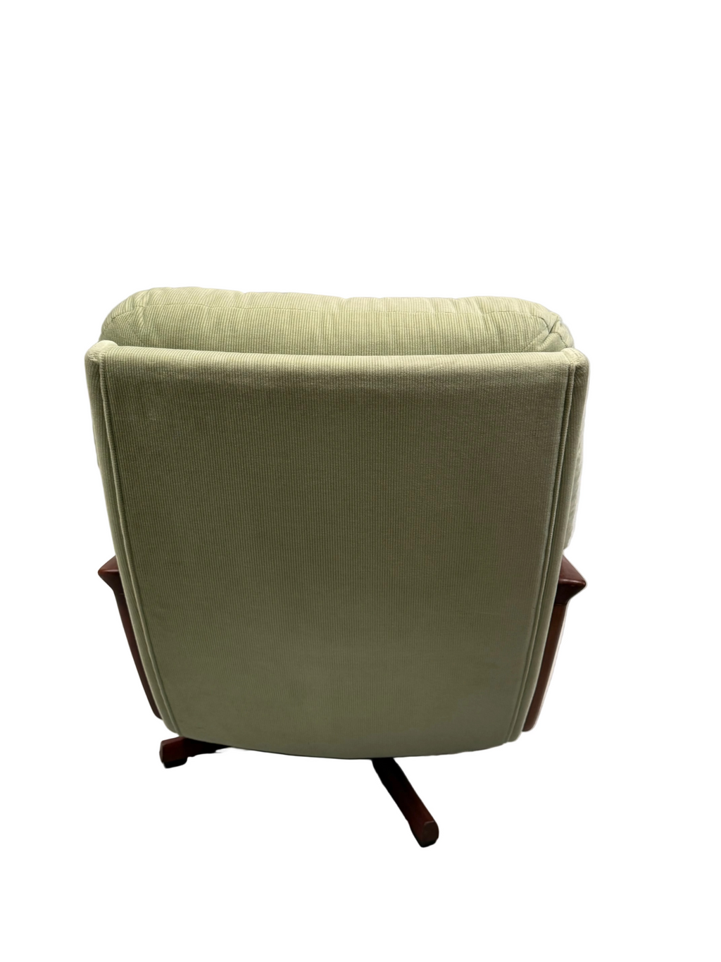 Retro Tessa T1 Armchair Mint Green Cord Upholstery