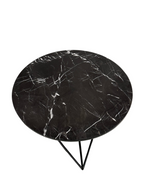 Black Marble Top Coffee Table