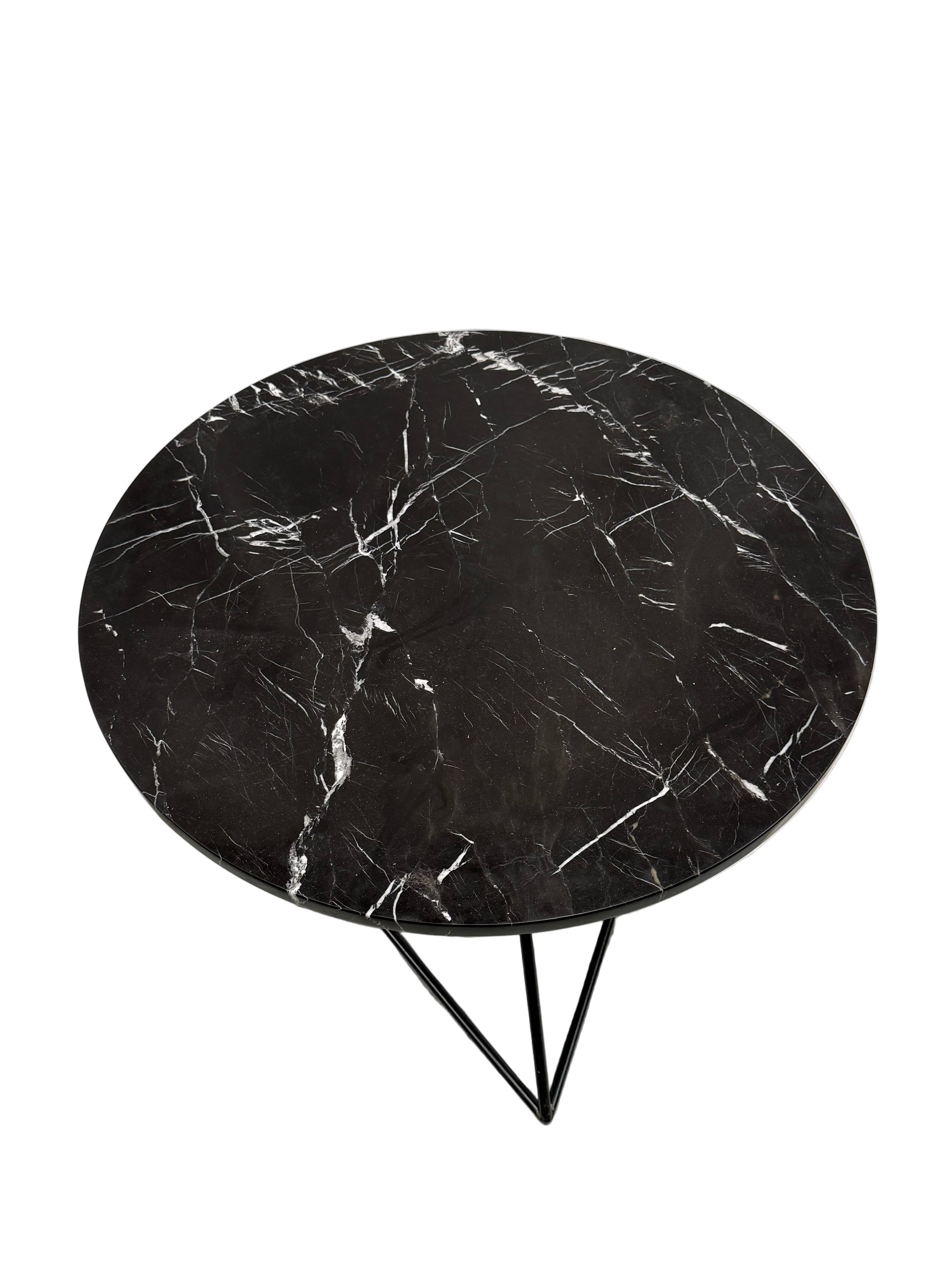 Black Marble Top Coffee Table