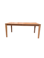 Premium Solid Timber Dining Table - Modern Minimalist Design