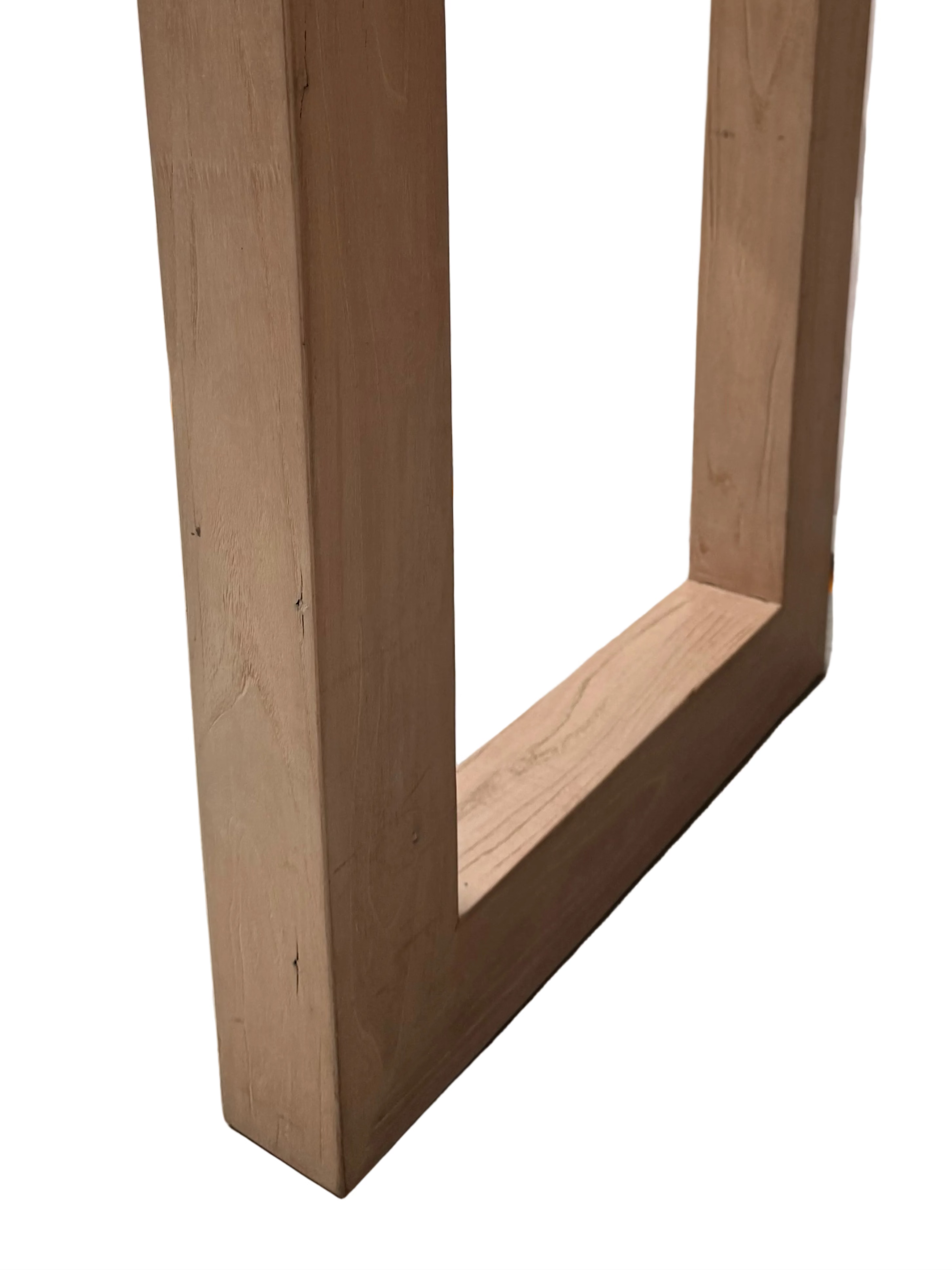 Natural Sled Leg Dining Table