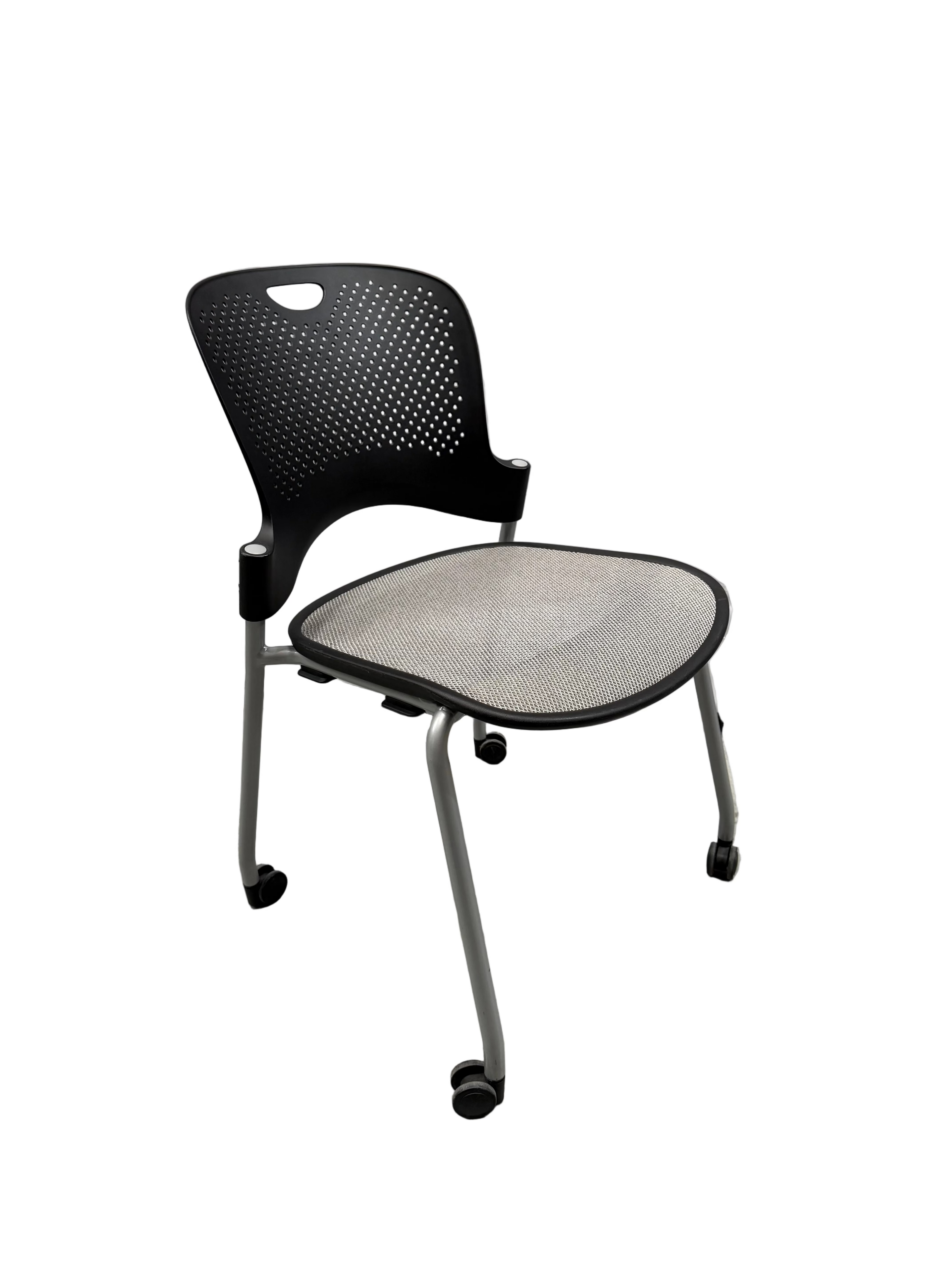 Herman Miller Caper Stacker Chair on Casters
