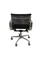 Eames Mesh Aluminium Group Management Task Armchair with Castors, Herman Miller