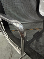 Eames Mesh Aluminium Group Management Task Armchair with Castors, Herman Miller