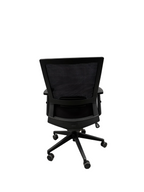 Black Task Chair with Armrests