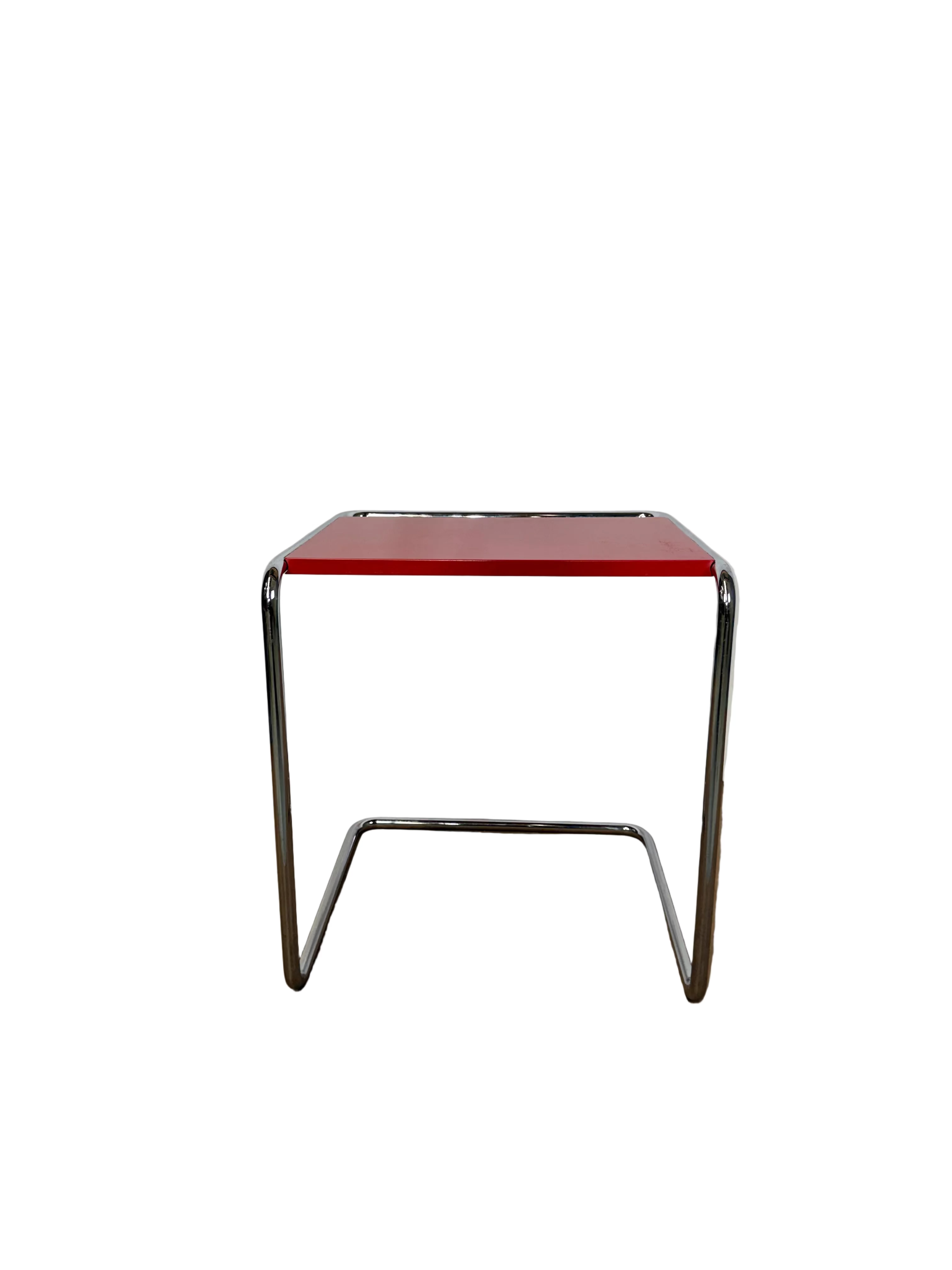 Vintage Red Contemporary Side Table