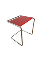 Vintage Red Contemporary Side Table