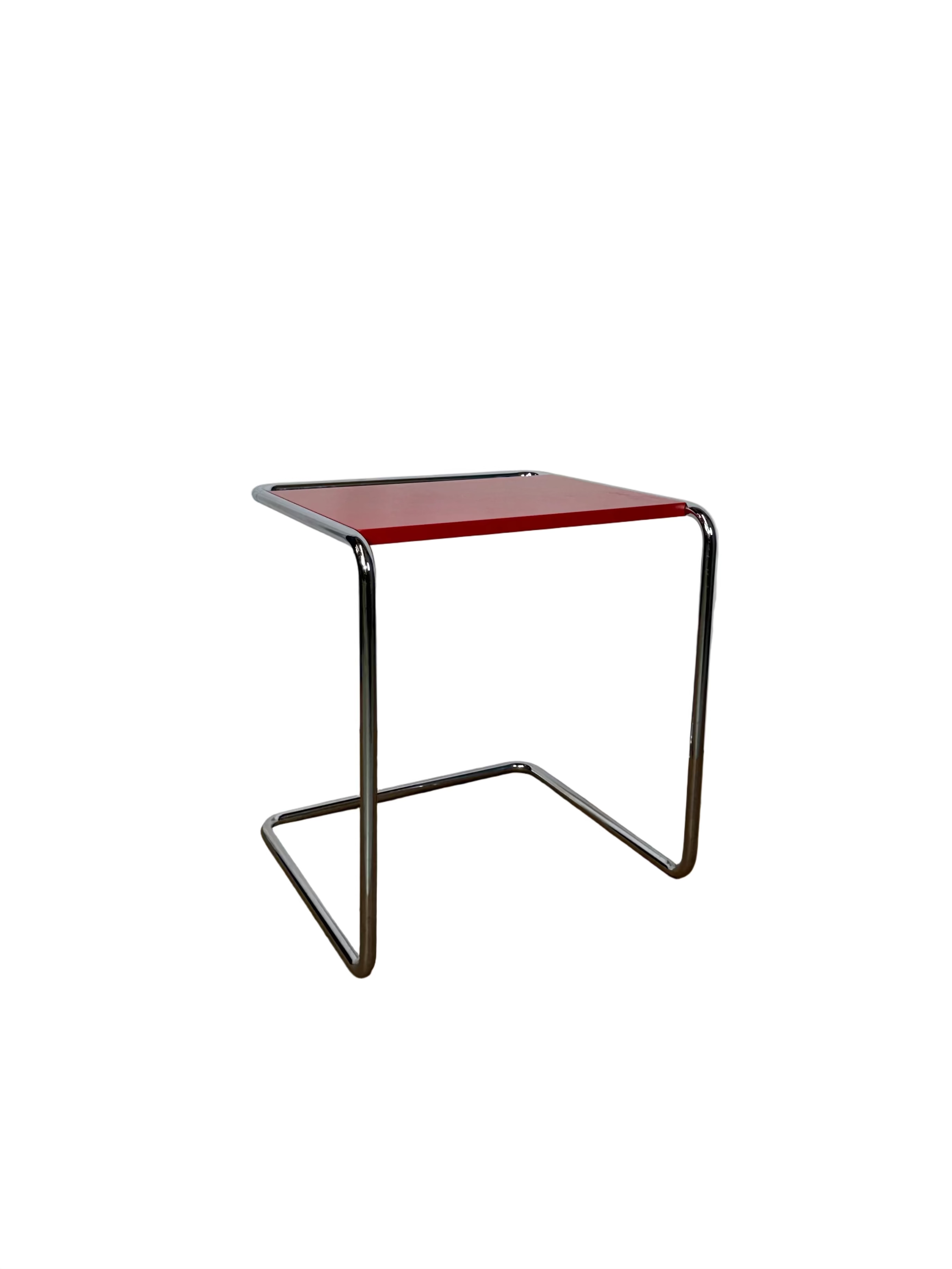 Vintage Red Contemporary Side Table
