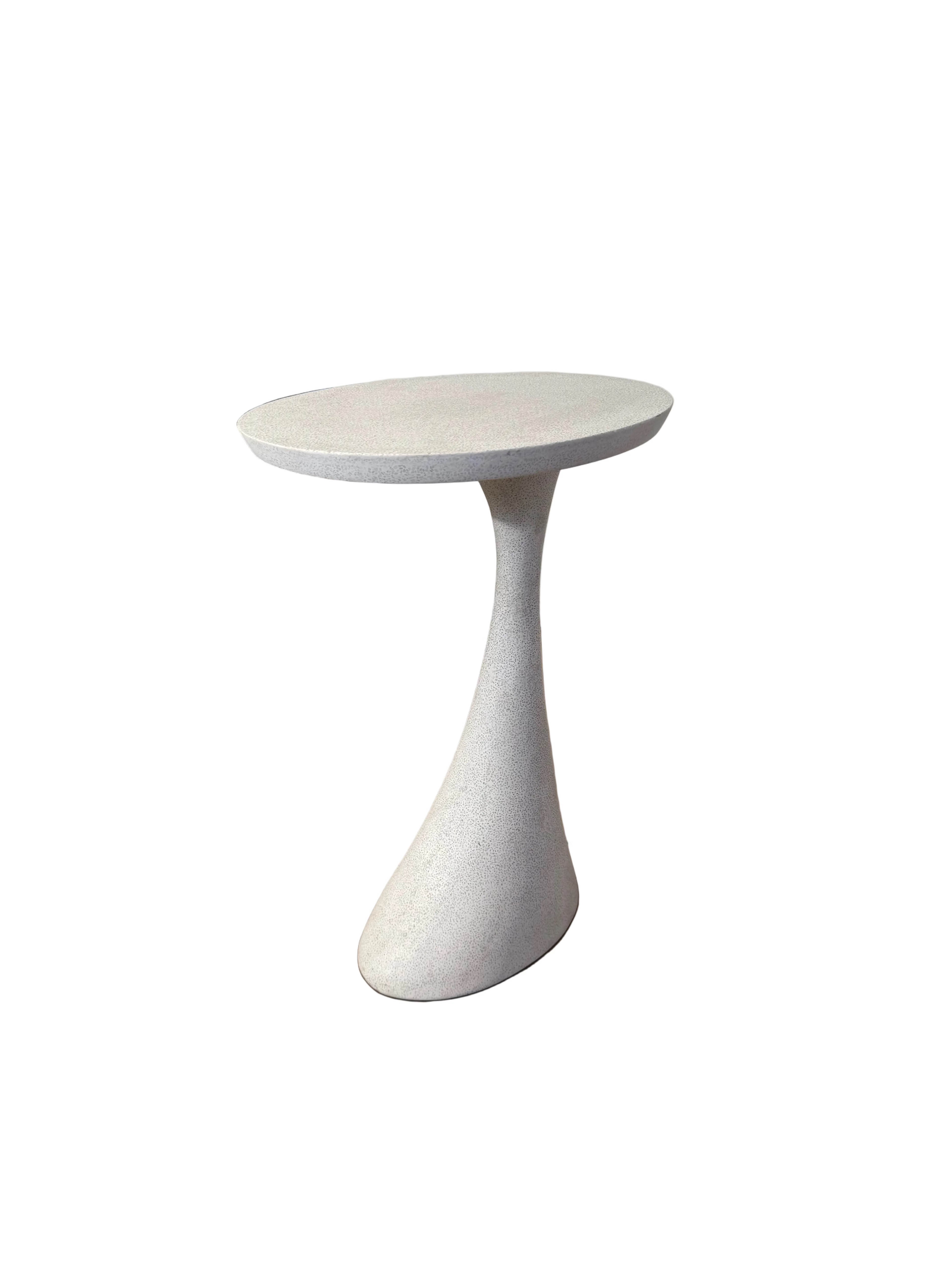 Holme Outdoor White Side Table