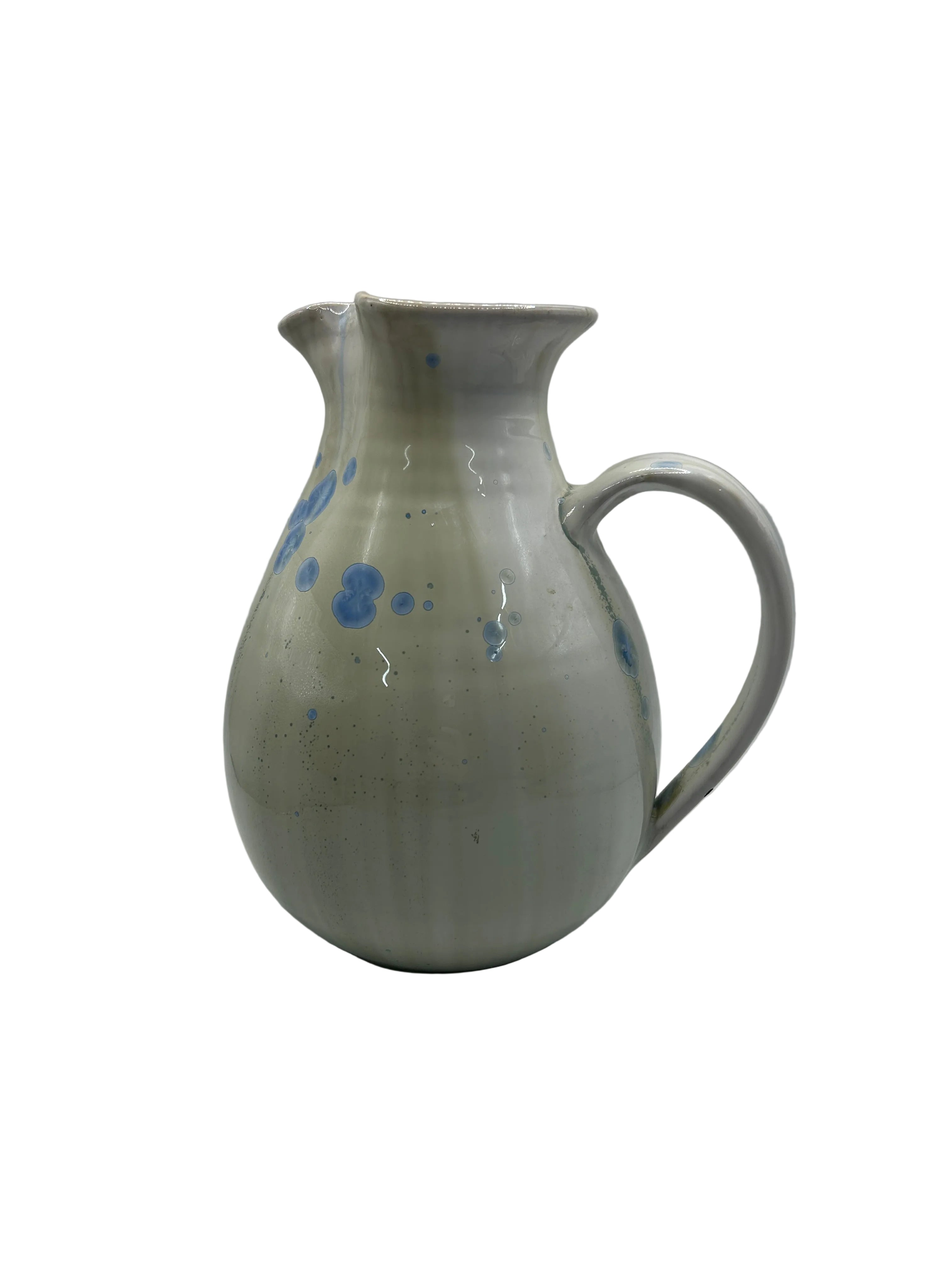 Handcrafted Glazed Ceramic Jug