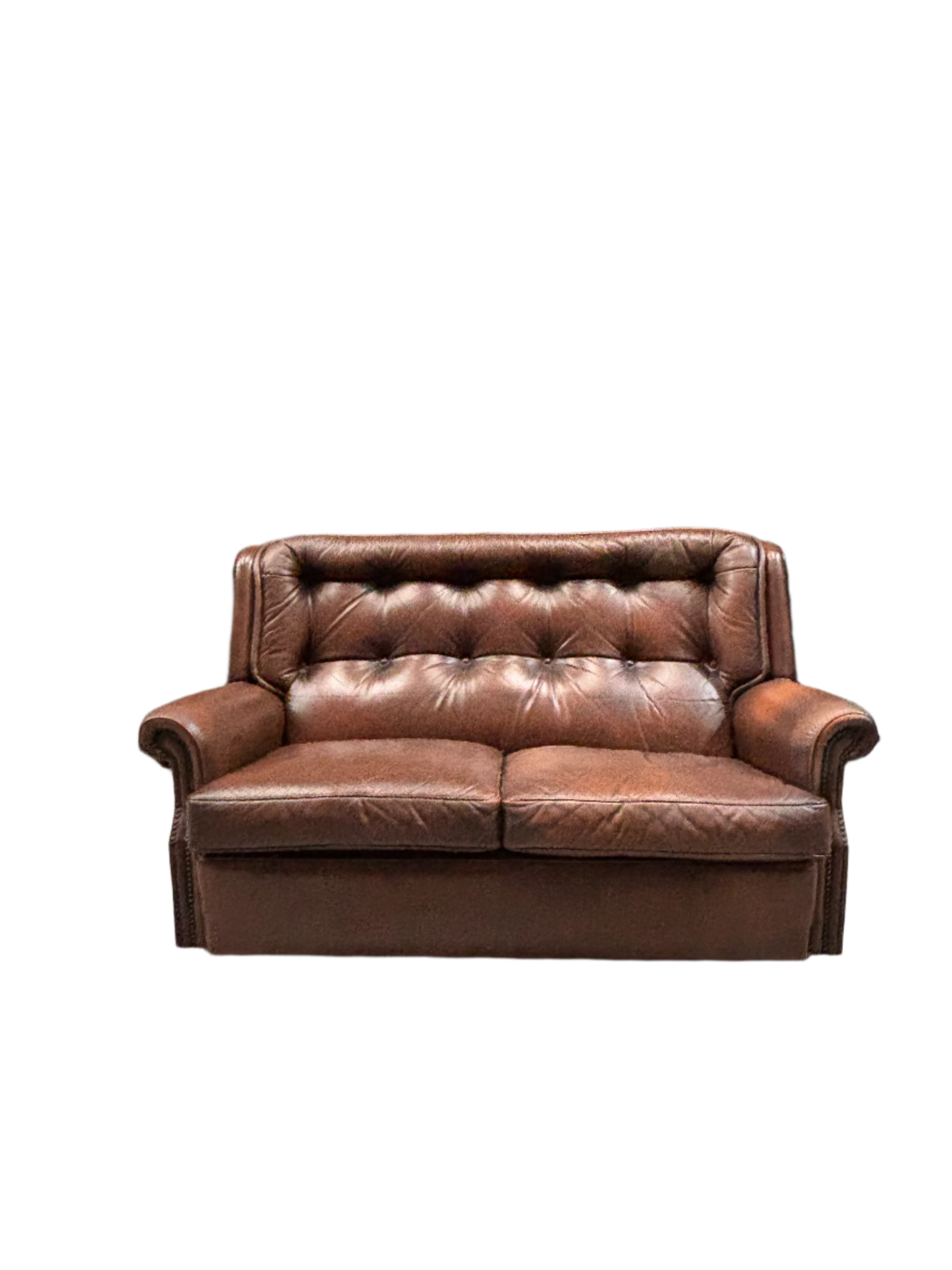 Moran Mid Century Leather Sofa Made in Melbourne