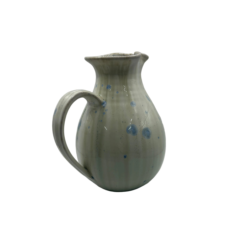Handcrafted Glazed Ceramic Jug