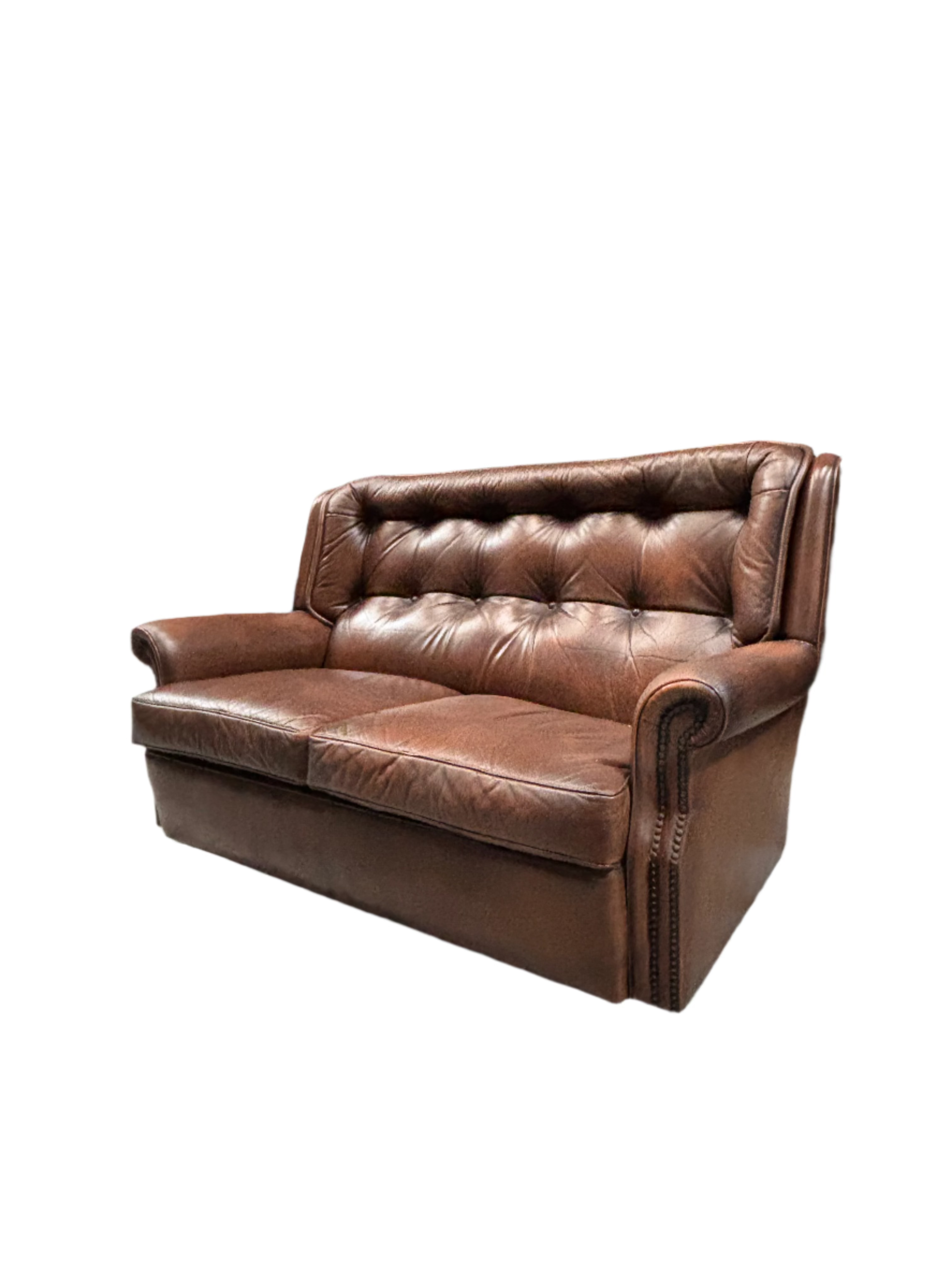 Moran Mid Century Leather Sofa Made in Melbourne