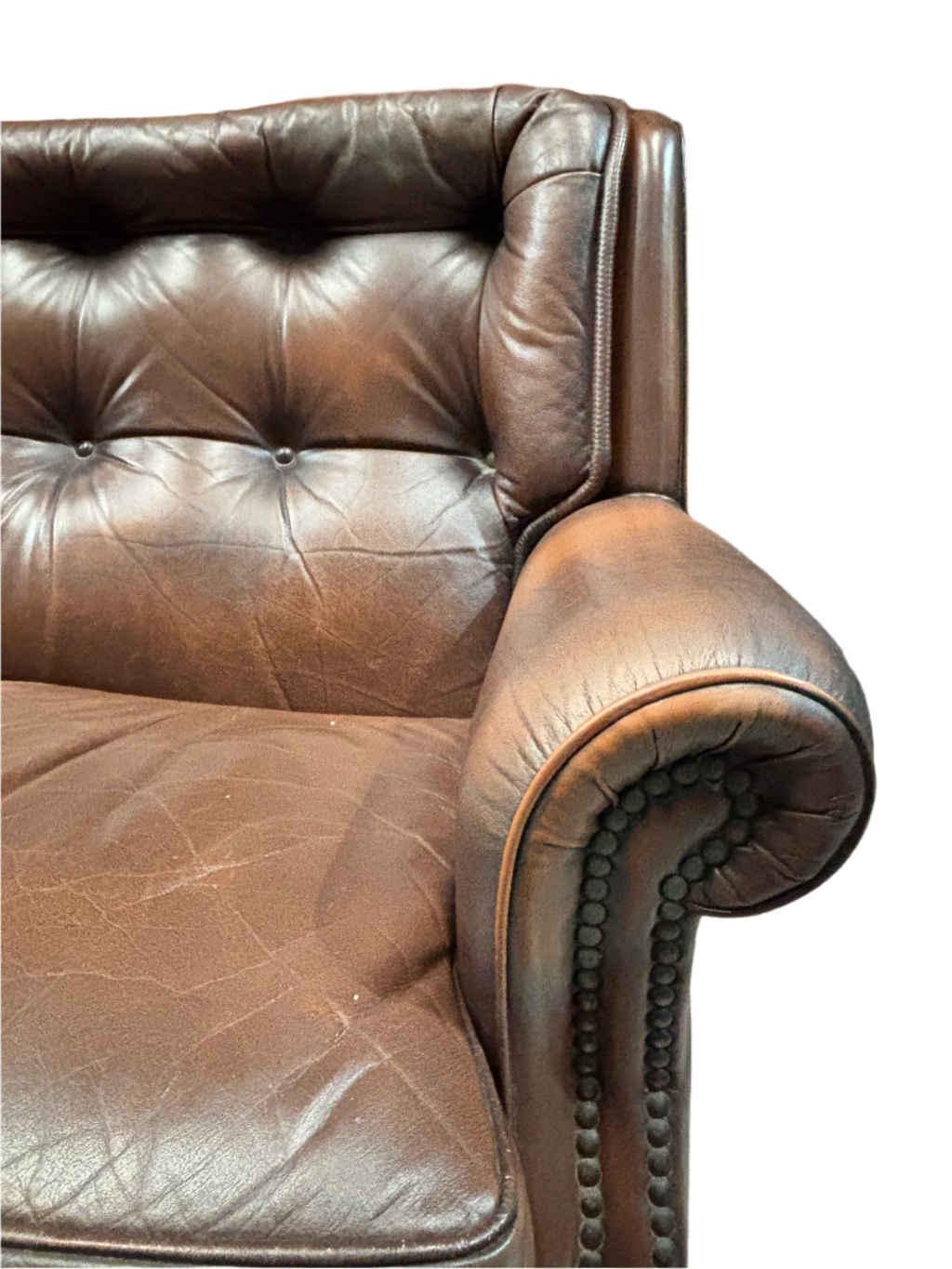 Moran Mid Century Leather Sofa Made in Melbourne